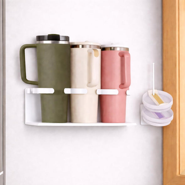 HAMARA Fiber Steel Magnetic Stanley Cup Holder for Fridge