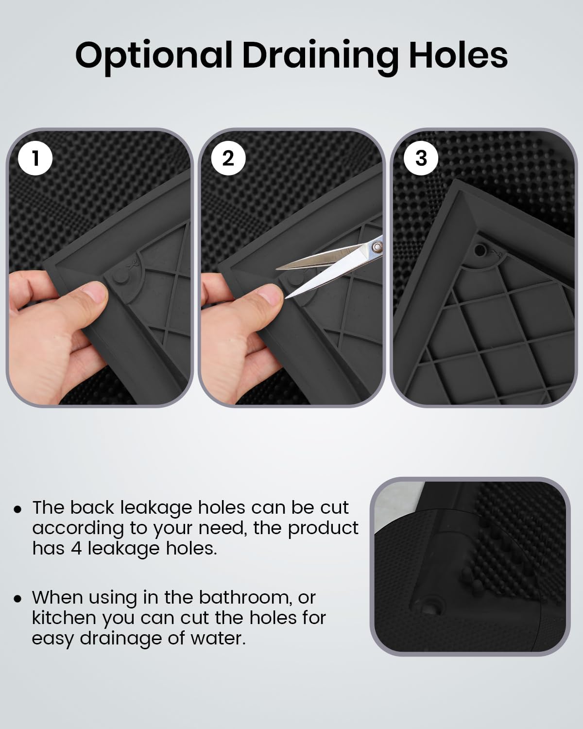 HAMARA Dirt Trapping Front Door Mat