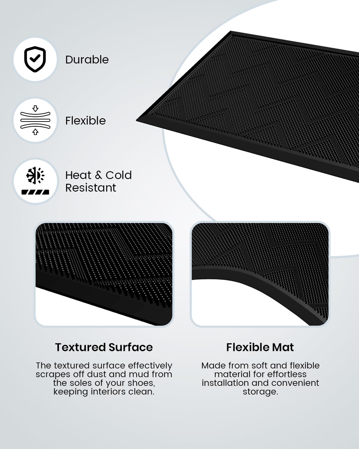 HAMARA Dirt Trapping Front Door Mat