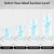 Hamara Nail Dust Collector With 8000 RPM Suction Power