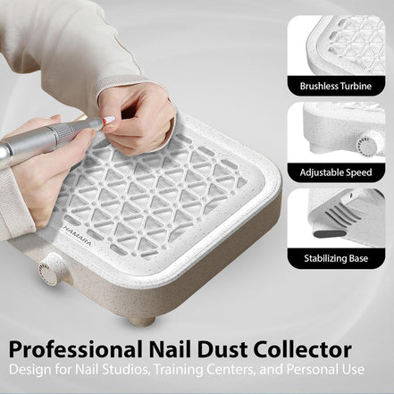 Hamara Nail Dust Collector With 8000 RPM Suction Power